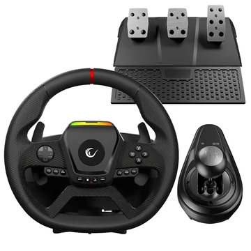 Rampage Gamer kormány - PACE V987  (PC, Force Feedback, 3 pedál + váltókar)