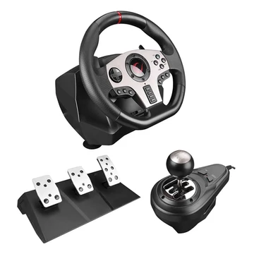 Rampage Gamer kormány - V902  (PC, 3 pedál + váltókar, vibrálás)
