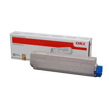 Oki C831/C841 Toner Sárga 10000 oldalra Oki