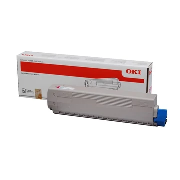Oki C831/C841 Toner Magenta 10000 oldalra Oki