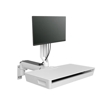 CAREFIT COMBO ARM WITH WORKSURFACE SNOW