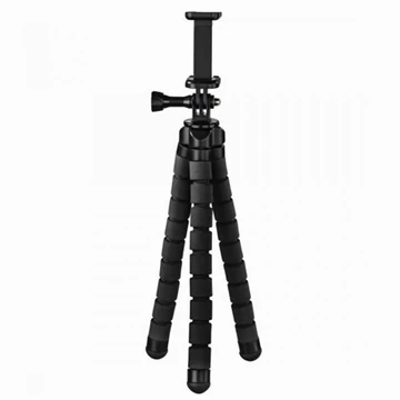 Hama 4613 FLEX GoPro / Smartphone telefon tripod tartó állvány fekete