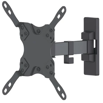 Manhattan TV állvány -  Fali csuklós szimpla Fekete (max.VESA:200x200)(13"-43"-ig) 20 kg