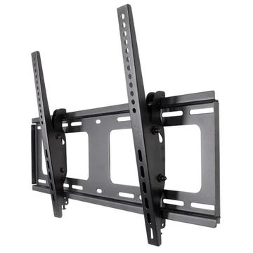 Manhattan TV állvány - Fali , dönthető TV állvány Fekete (max.VESA:600x400)(37"-80"-ig) 80kg teherbírás