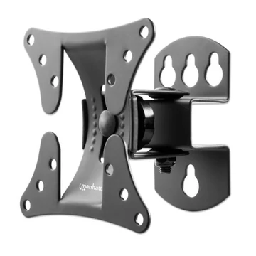 Manhattan TV állvány - Fali, forgatható, pivot, Fekete (max.VESA:100x100)(13"-32"-ig)