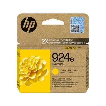 HP 4K0U9NE Tintapatron Yellow 800 oldal kapacitás No.924e EvoMore HP