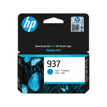 HP 4S6W2NE Tintapatron Cyan 800 oldal kapacitás No.937 HP