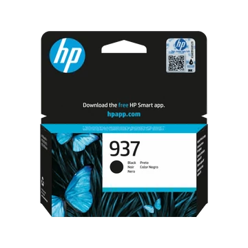HP 4S6W5NE Tintapatron Black 1.450 oldal kapacitás No.937 HP