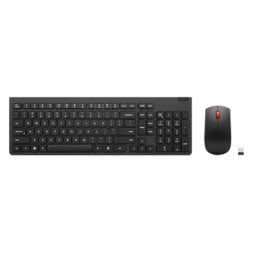 LENOVO ESSENTIAL WIRELESS COMBO KEYBOARD MOUSE GEN2 BLACK UK EN
