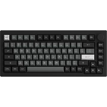 Akko 5075B Plus Black&Silver V3 PRO Cream Blue RGB Backlit ISO UK billentyűzet
