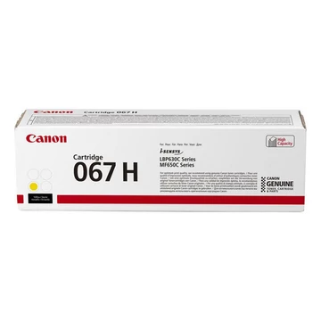 Canon CRG067H Toner Yellow 2.350 oldal kapacitás Canon