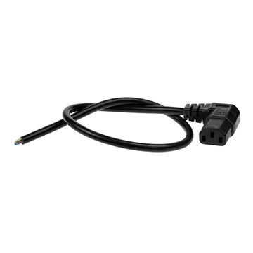 MAINS CABLE ANGL C13-OPN 0.5M .