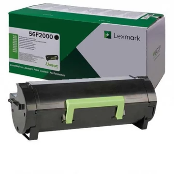 Lexmark MS/MX/32x/42x/52x/62x Return Toner 6K (Eredeti) 56F2000 Lexmark