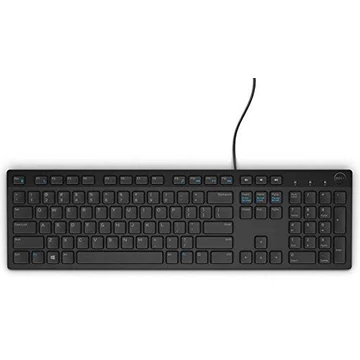DELL KB216-US (QWERTY) US multimedia billentyűzet fekete (580-ADHK)