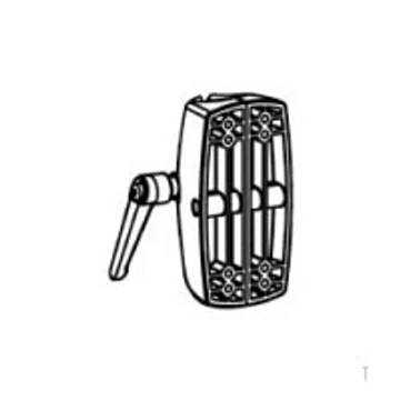LARGE POLE CLAMP BLACK