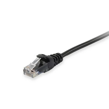 Equip Kábel - 603053 (UTP patch kábel, CAT6A, Réz, LSOH, 10Gb / s, fekete, 2m)