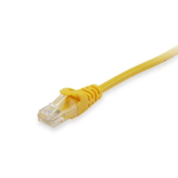 Equip Kábel - 603061 (UTP patch kábel, CAT6A, Réz, LSOH, 10Gb / s, sárga, 0,5m)