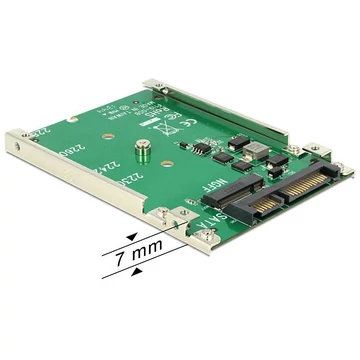 Delock 62544 2.5" konverter SATA 22 Pin > M.2 NGFF