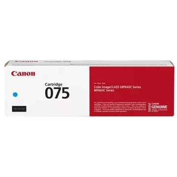 Canon CRG075 Toner Cyan 1300 oldal kapacitás Canon