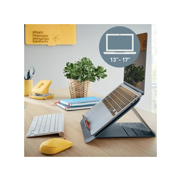LEITZ , Laptop állvány, "Ergo Cosy", bársonyszürke