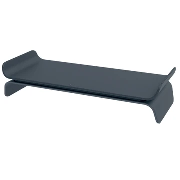 ERGONOMIC ADJUSTABLE MONITOR STAND 2 SETTINGS DARK GREY
