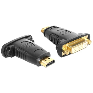 DELOCK Átalakító HDMI-A male > DVI 24 + 5 female
