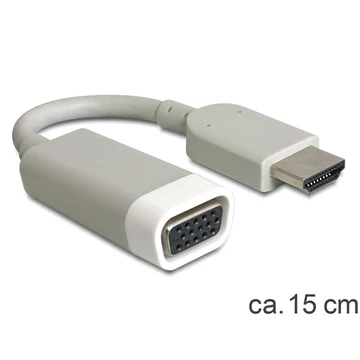 Delock 65469 HDMI-A male > VGA female adapter 15cm
