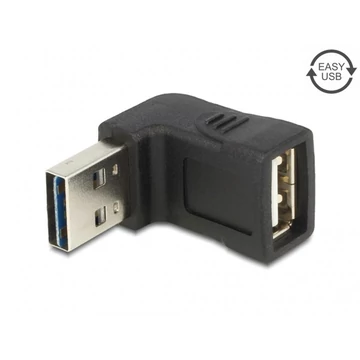 Delock adapter - 65521 (USB2.0, A apa - anya fel / le forgatott)