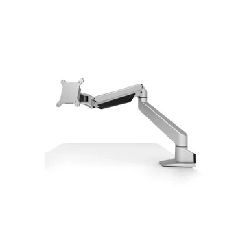 REACH ERGONOMIC ARTICULATING MONITOR ARM-DOUBLE WHITE