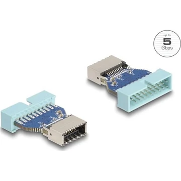 Delock USB 3.0 pinheader 19pin -> USB-E A Key M / F adapter