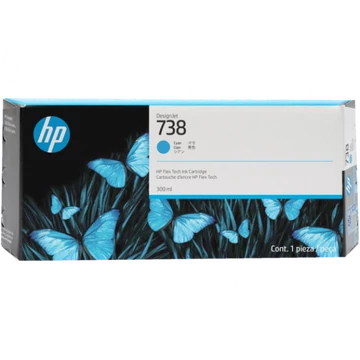 HP 676M6A Patron Cyan 300ml No.738 HP