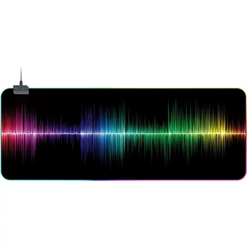 iMICE PD-09 RGB egérpad fekete