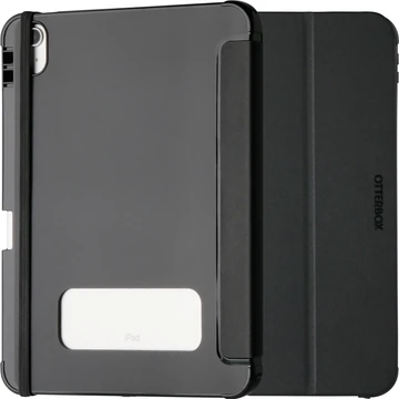 OTTERBOX REACT FOLIO APPLE IPAD 10TH GEN - BLACK - PROPACK