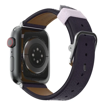 OB SYMMETRY CACTUS LEATHER WATCH BAND F/ APPLE WATCH 44/45/