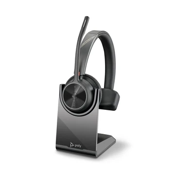 Kevesebb kábel. Kevesebb költség.<br>Alkalmazottainak nem kell többé az asztaluknál dolgozniuk a belépő szintű vezeték nélküli Bluetooth-headsettel. Bemutatjuk a Voyager 4300 UC sorozatot. Minden benne van, amire a csapatainak szüksége lehet ahhoz, 