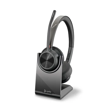 Kevesebb kábel. Kevesebb költség.<br>Alkalmazottainak nem kell többé az asztaluknál dolgozniuk a belépő szintű vezeték nélküli Bluetooth-headsettel. Bemutatjuk a Voyager 4300 UC sorozatot. Minden benne van, amire a csapatainak szüksége lehet ahhoz, 
