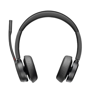Kevesebb kábel. Kevesebb költség.<br>Alkalmazottainak nem kell többé az asztaluknál dolgozniuk a belépő szintű vezeték nélküli Bluetooth-headsettel. Bemutatjuk a Voyager 4300 UC sorozatot. Minden benne van, amire a csapatainak szüksége lehet ahhoz, 