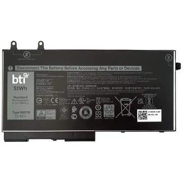 BTI LATITUDE 5420 RUGGED BATTERY 11.4V 51WH 3 CELLS