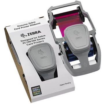 Zebra ZC300 festékszalag, YMCKO /800300-255EM/ Zebra