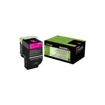 Lexmark CX510 Extra High Corporate Toner Magenta 4K (Eredeti) 80C2XME Lexmark