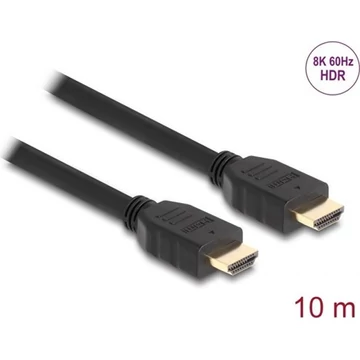 Delock HDMI 2.1 -> HDMI 2.1 M / M video kábel 10m fekete