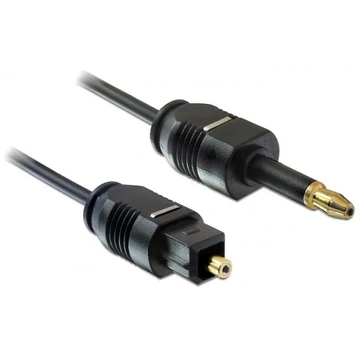 Delock Kábel - 82876 (Toslink Standard > Toslink Mini 3.5 mm apa / apa, 2m)