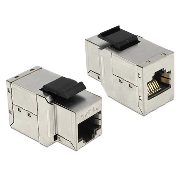 DELOCK Keystone modul RJ45 jack > RJ45 jack Cat.6A