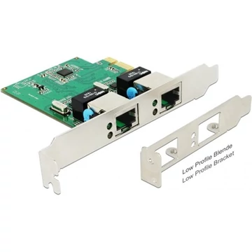 Delock 1Gb / s PCIe x1 hálózati adapter