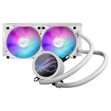 ASUS ROG RYUO III 240 ARGB WHITE EDITION univerzális vízhűtés