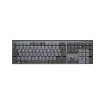 LOGITECH Billentyűzet - MX Mechanical Tactile Quiet US, Grafitszürke