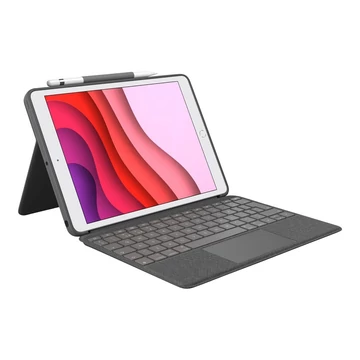 LOGITECH Combo Touch for iPad 10th gen - OXFORD GREY - (UK) - INTNL-973