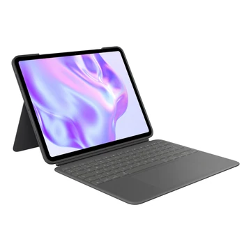 Hozzon ki többet iPad készülékéből<br>Emelje ki a szenvedélyét bárhonnan. Ismerje meg a billentyűzettokot, amely teljesen új szintre emeli a sokoldalúságot és a védelmet. A többféle használati mód lehetővé teszi, hogy egyszerűen gépelhessen, megteki