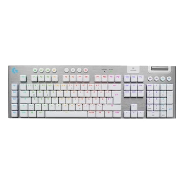 LAPOS KIALAKÍTÁS. MEGNÖVELT.<br>A Logitech G915 X LIGHTSPEED gyorsaságot, pontosságot és testreszabhatóságot kínál elegáns, ultravékony kialakítással. Ez a vezeték nélküli, játékhoz tervezett billentyűzet háromféle csatlakoztathatósággal, KEYCONTROL