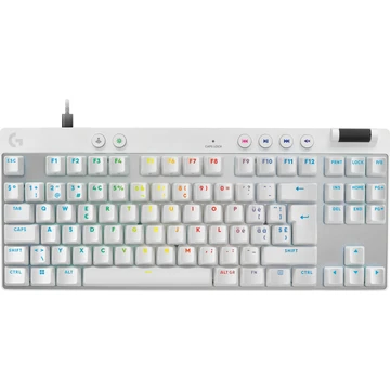 PRO X TKL RAPID játékhoz tervezett, numerikus billentyűk nélküli billentyűzet mágneses analóg kapcsolókkal